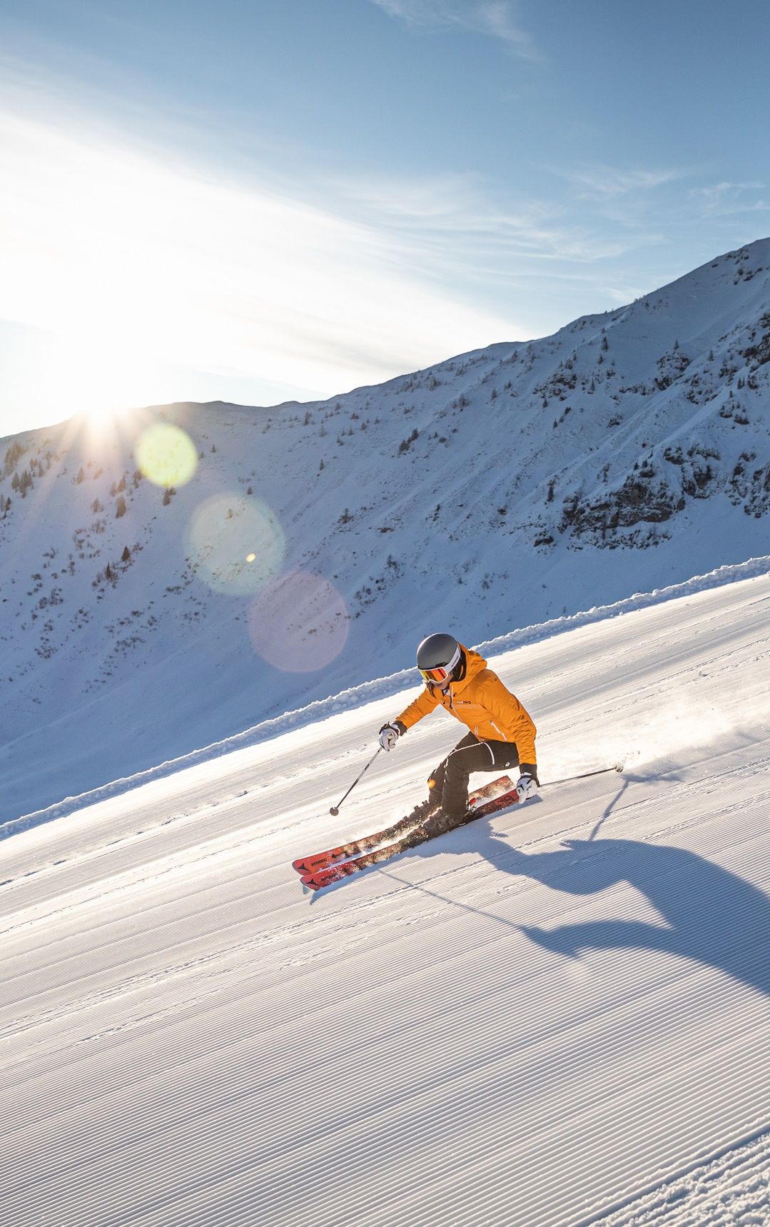 Winter in the region of St. Joahnn in Tyrol